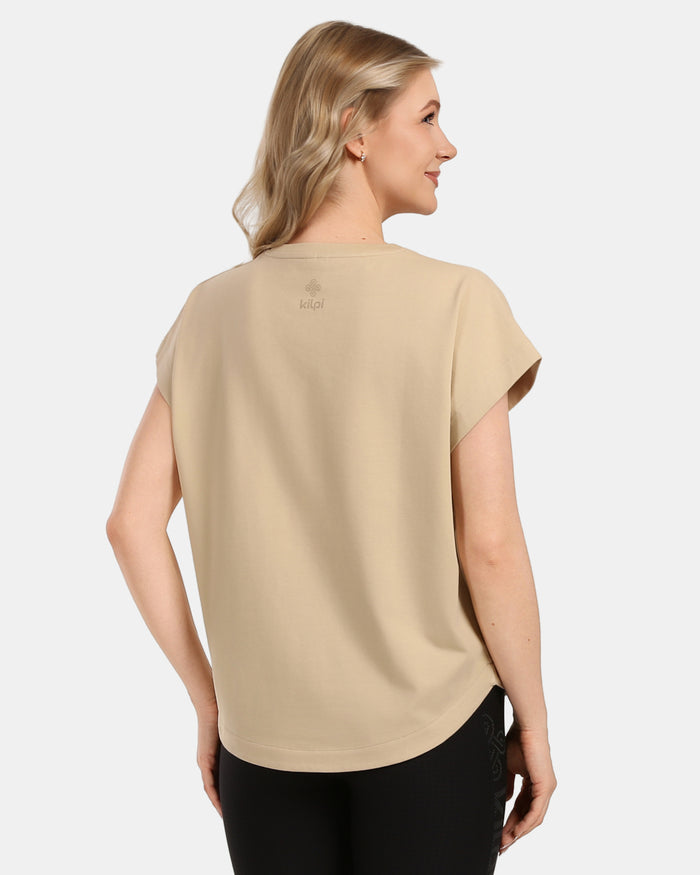 Damen-T-Shirt aus Baumwolle Kilpi NELLIM-W