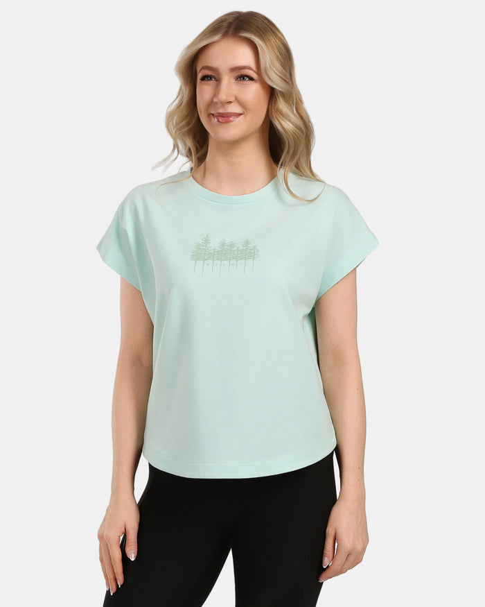 Damen-T-Shirt aus Baumwolle Kilpi NELLIM-W
