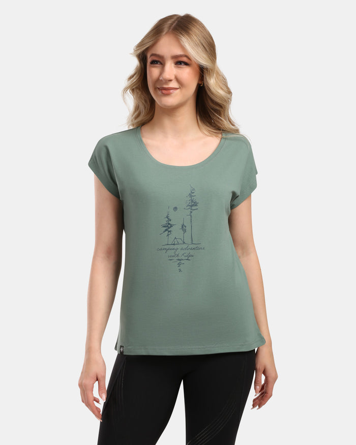 Damen-Baumwoll-T-Shirt Roane w Kilpi ROANE-W