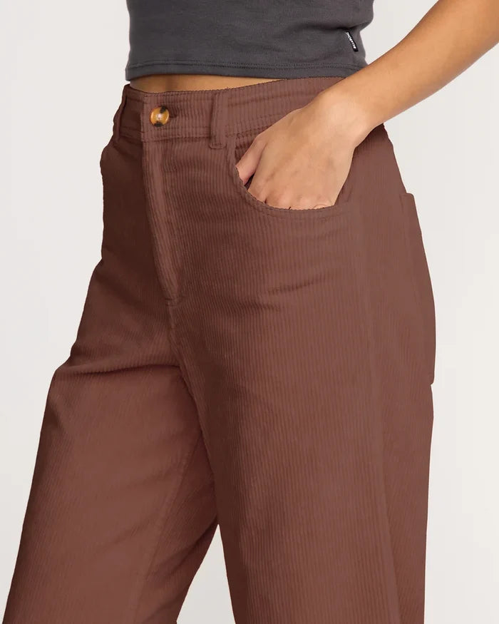 Free Fall High-Waist Cord Pants
