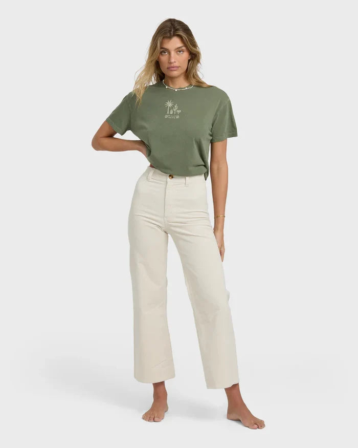 Free Fall High-Waist Cord Pants