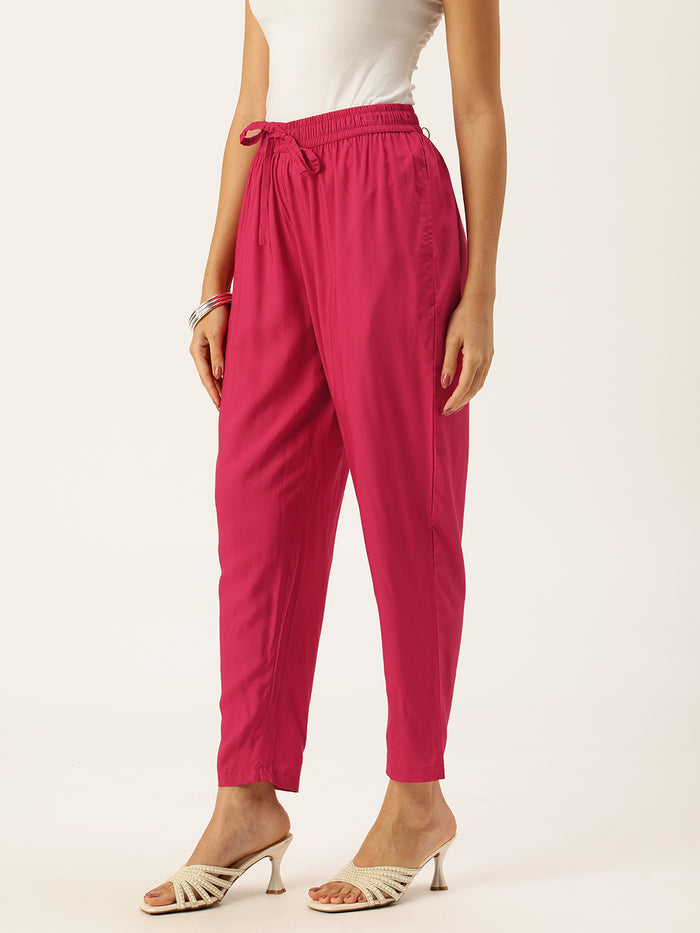 Fuchsia Pencil Pant