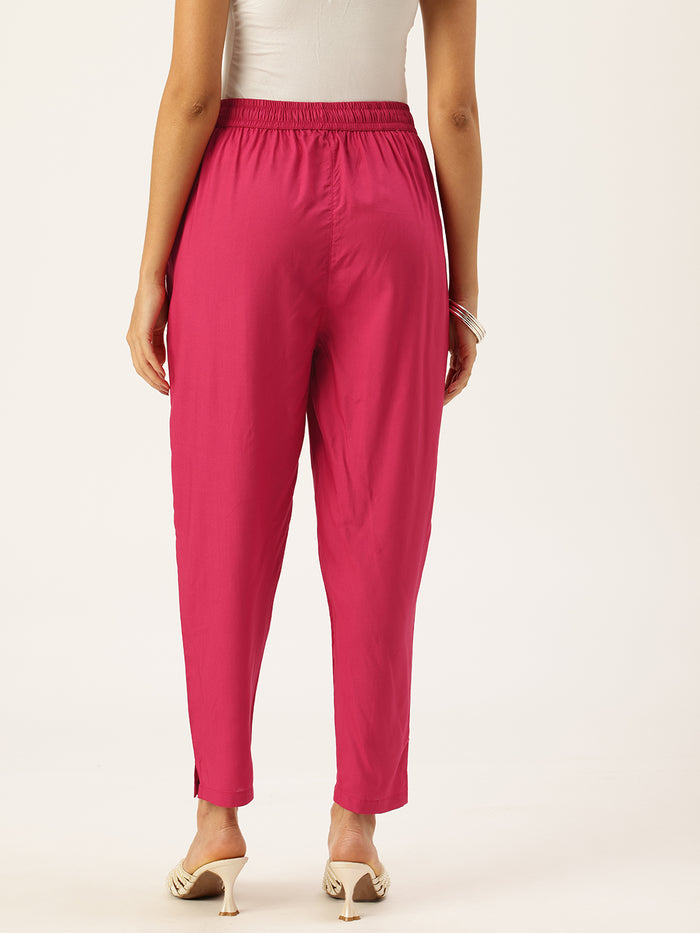 Fuchsia Pencil Pant