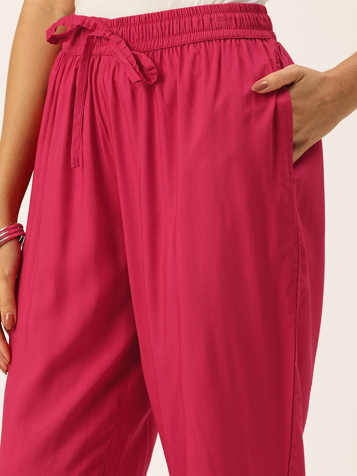 Fuchsia Pencil Pant
