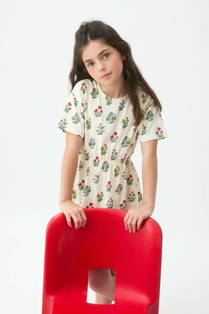 Gardener Short Dress Off White