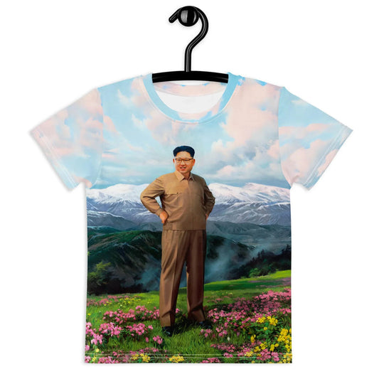 Glorious Dear Leader Kid's Tee - Shirtwascash