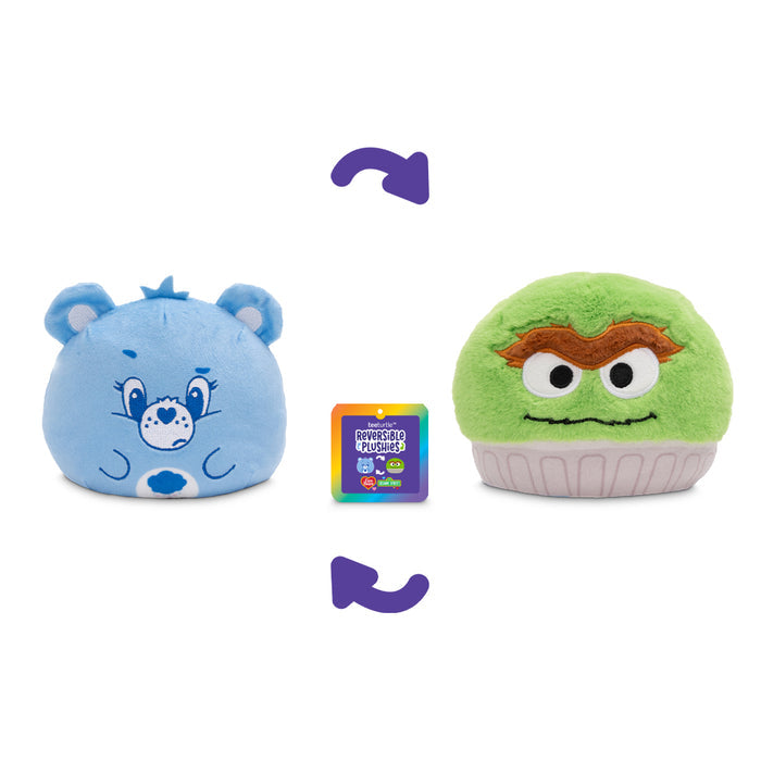 Grumpy Bear & Oscar 4" Reversible Plushie