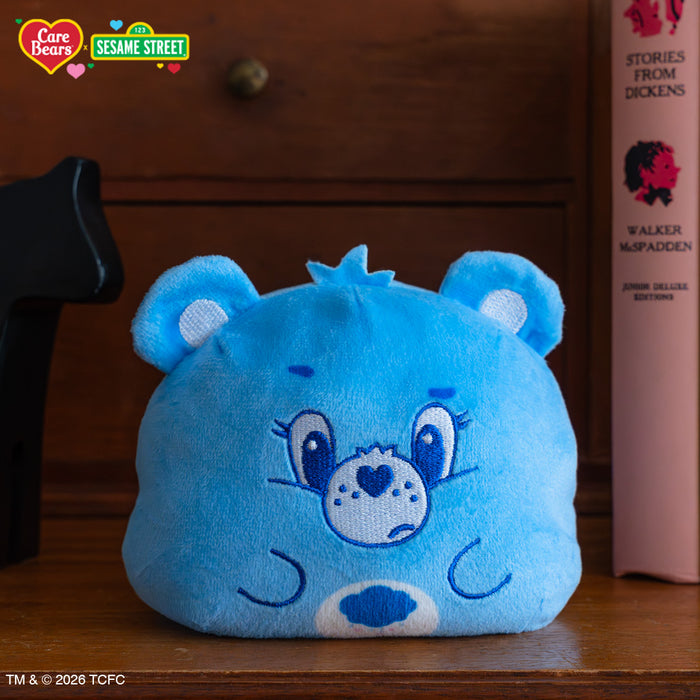 Grumpy Bear & Oscar 4" Reversible Plushie: Grumpy Bear