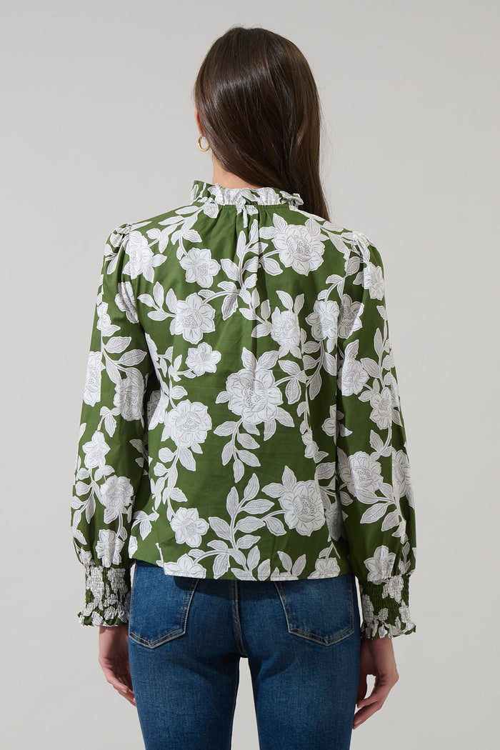 Haizley Floral Minny Long Sleeve Top