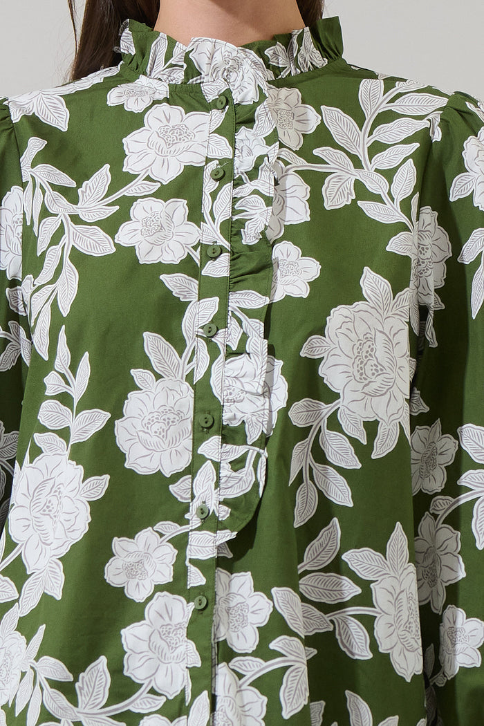 Haizley Floral Minny Long Sleeve Top