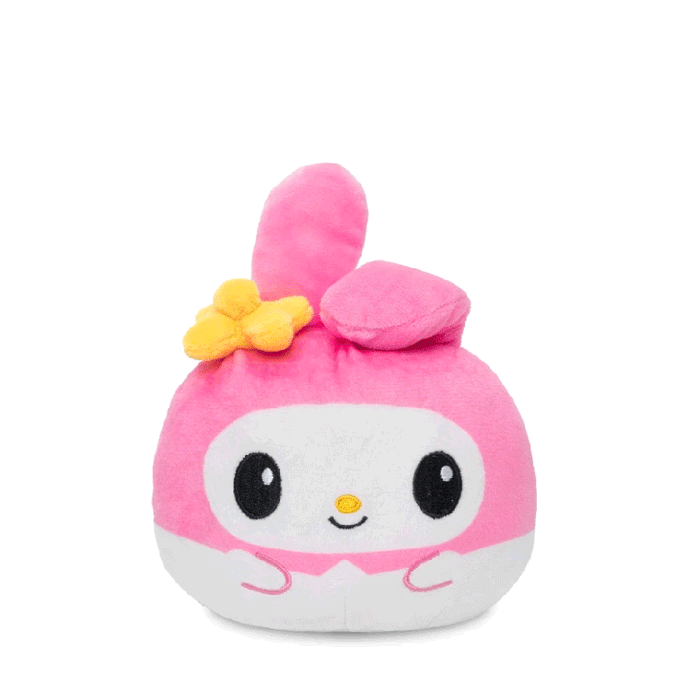 Halloween Angel & Devil My Melody & Kuromi 4" Reversible Plushie gif