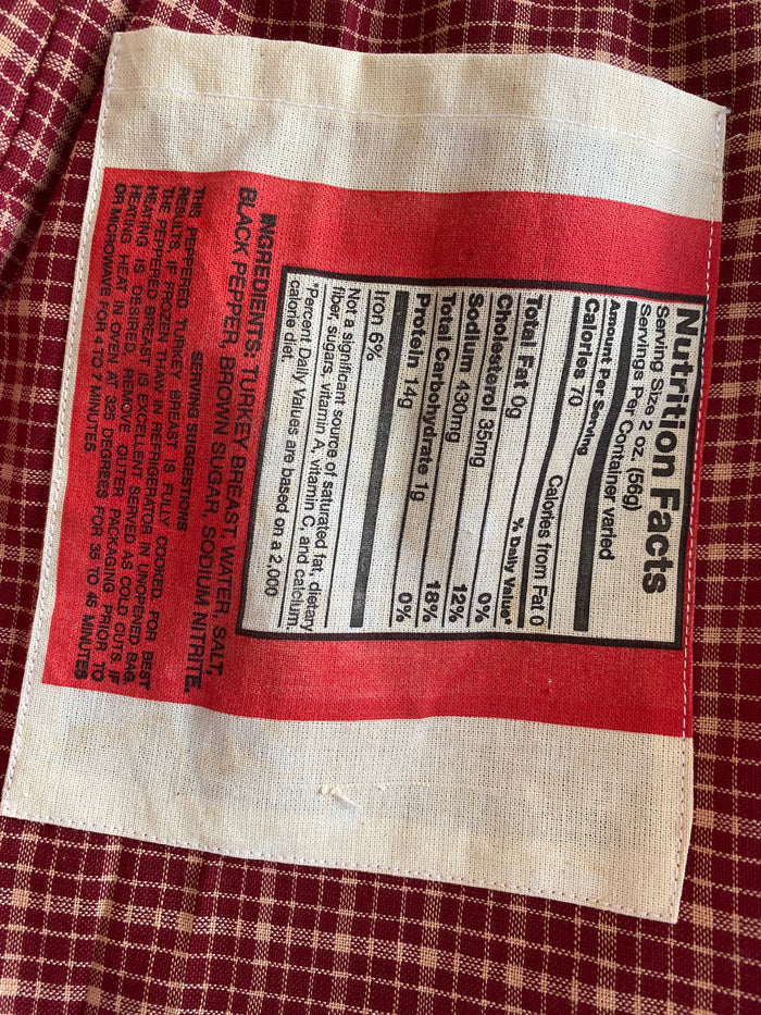 Handmade Vintage Red Plaid / Turkey Breast Feedsack Shorts - La Lovely Vintage