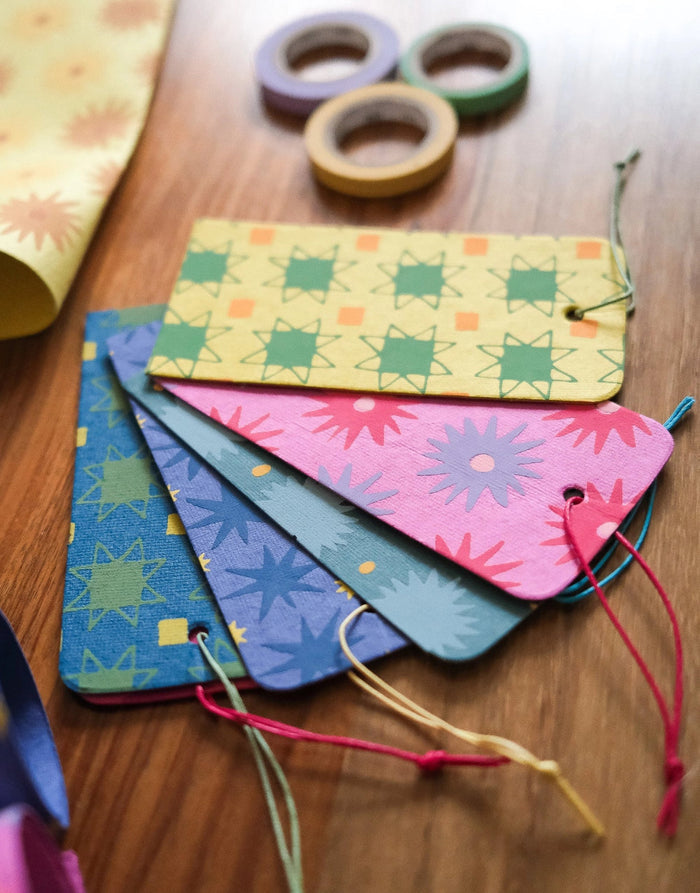 Handprinted Gift Tag Set, East End Press
