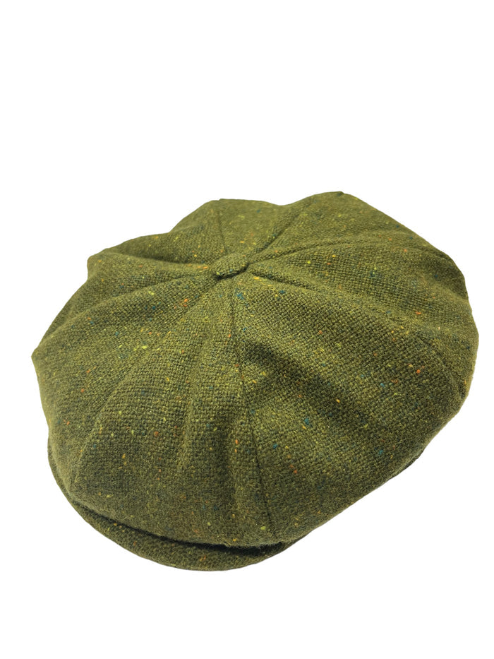 Muted Meadow Green Handwoven Tweed / Small