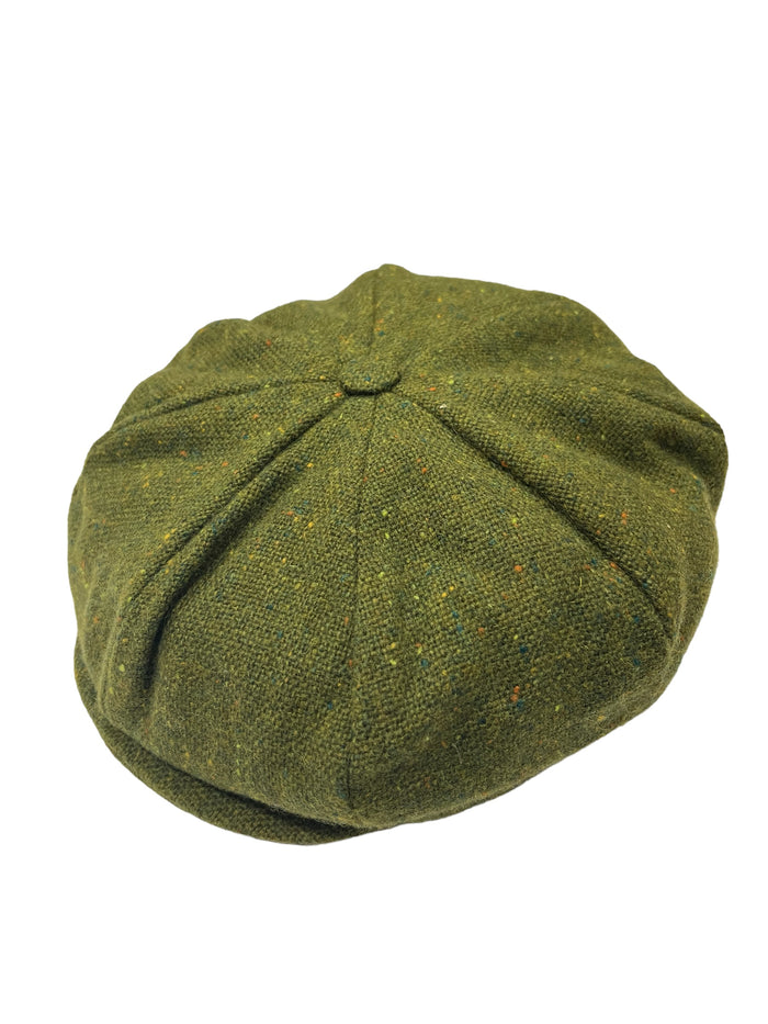 Meadow Green Handwoven Tweed / Small