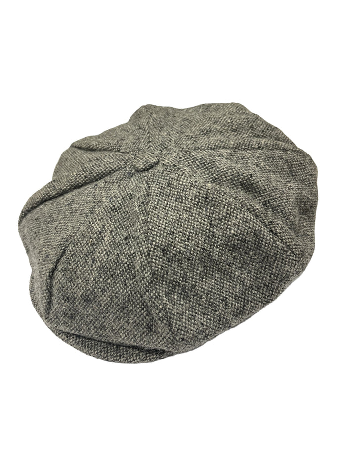 Grey Salt and Pepper Handwoven Tweed / Small