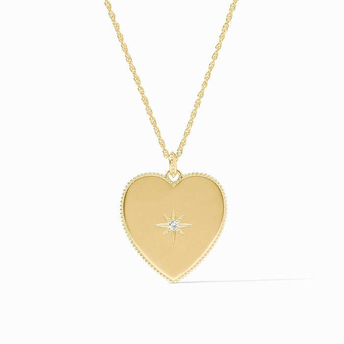 Heart Necklace Gold OS