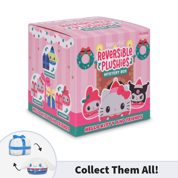 Hello Kitty and Friends Holiday Present Reversible Plushie Mystery Box