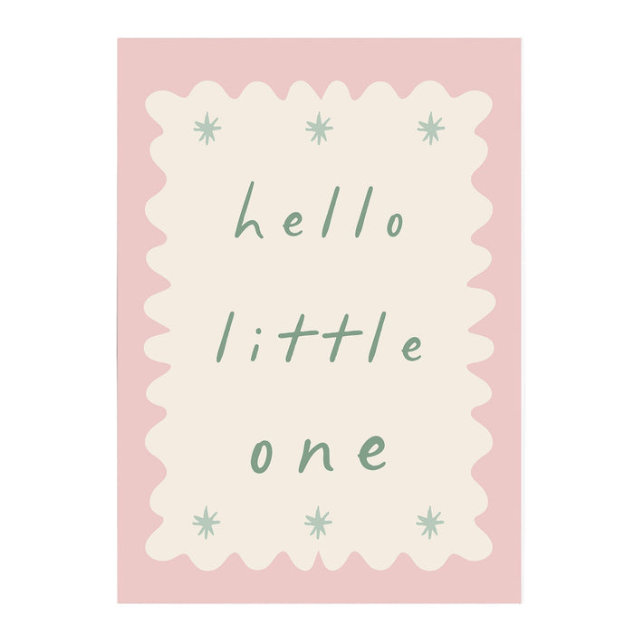Hello Little One Pink