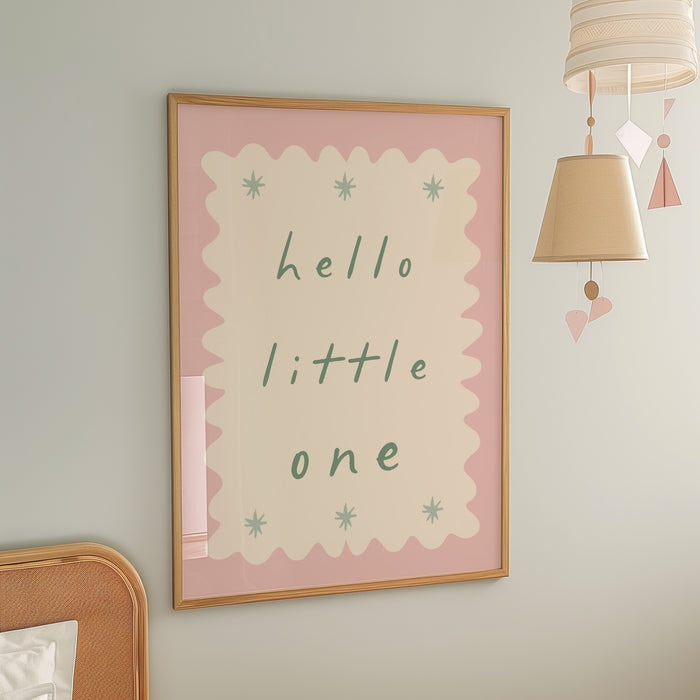 Hello Little One Pink