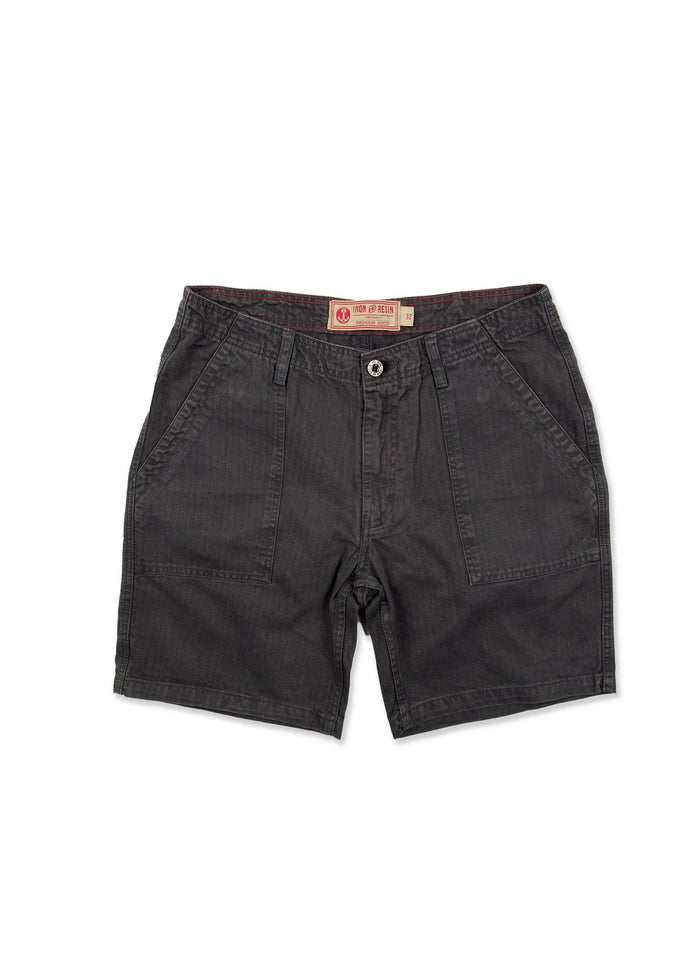 Herringbone Brigade Short - 1st Generation Production - Iron & Resin