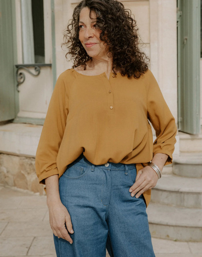 Hespéride Blouse Sewing Pattern, Maison Fauve