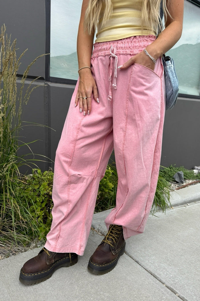 Hometown Hideaway Barrel Pants