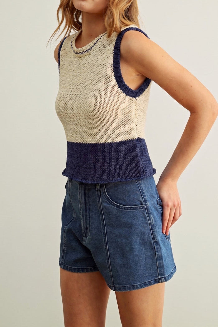 Hope Sleeveless Knit Tank Top