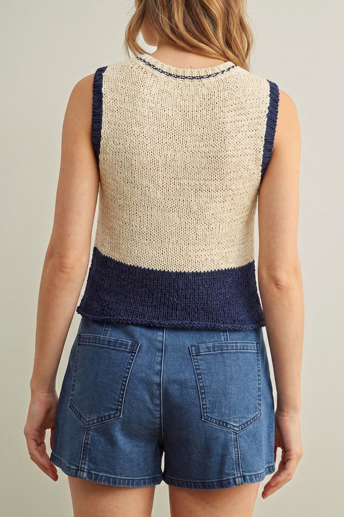 Hope Sleeveless Knit Tank Top