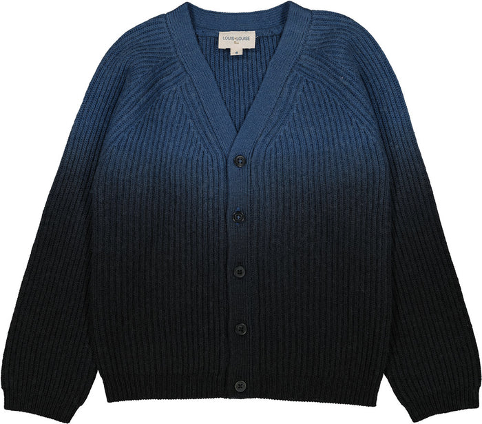 Louis Louise Hubert Cardigan Navy Black
