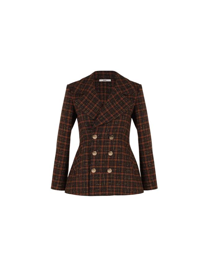 HUNTER BLAZER TWEED