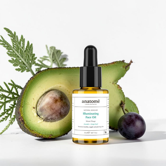 Illuminating Rose - hip, Grape Seed & Avocado Face Oil - anatomē