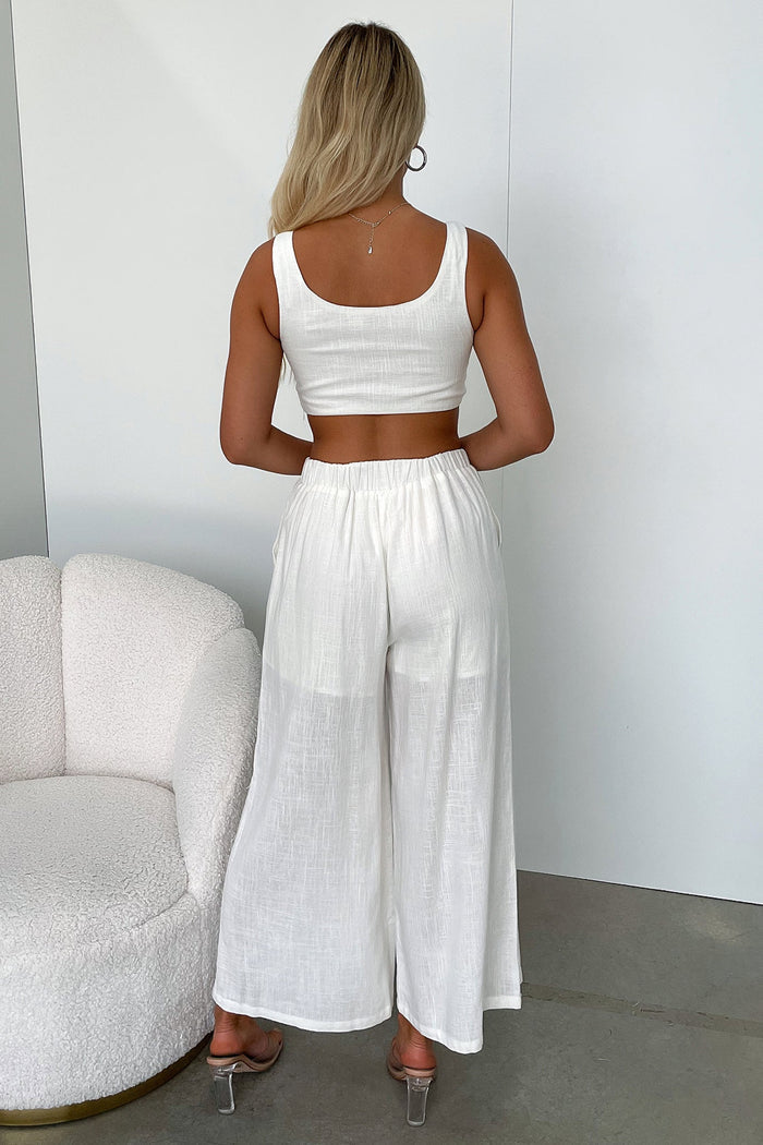 Inka Crop - White