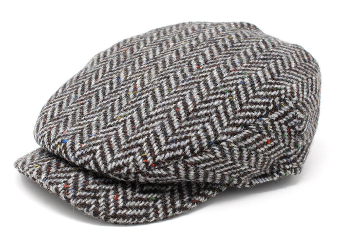Granite Grey Herringbone - Irish Tweed / Small