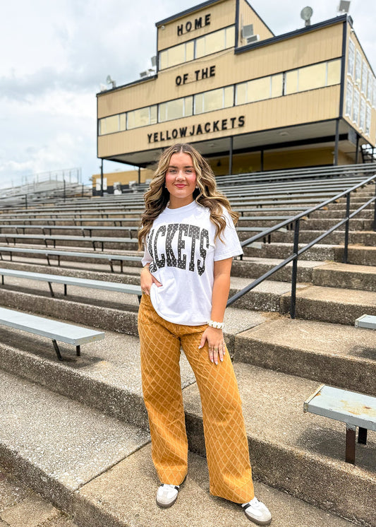 Jackets Polka Dot Graphic Tee