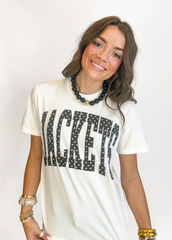 Jackets Polka Dot Graphic Tee