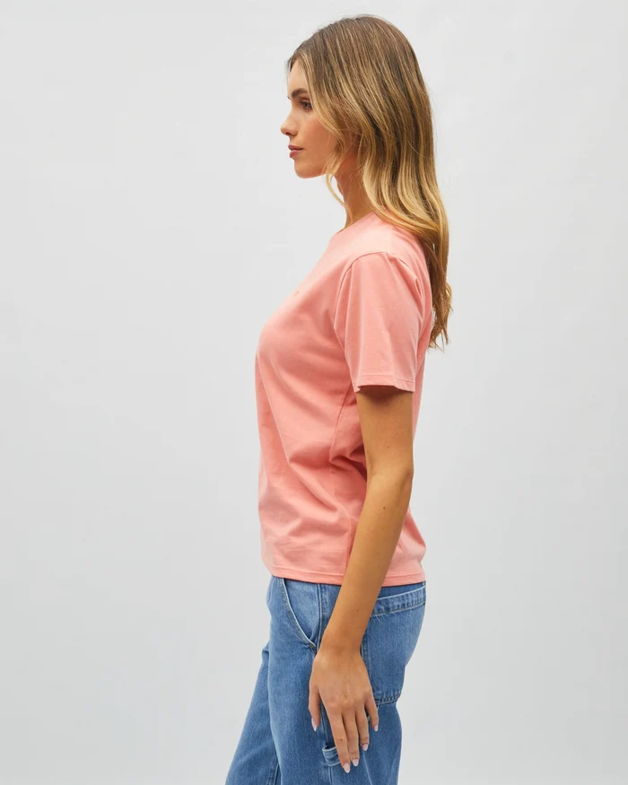 Jada Basic O Neck Coral