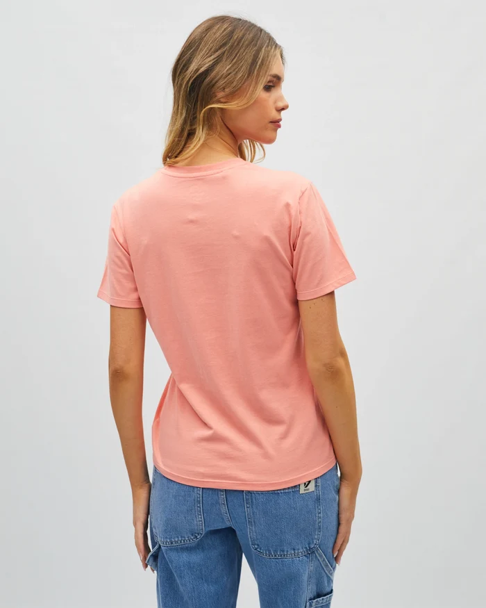 Jada Basic O Neck Coral