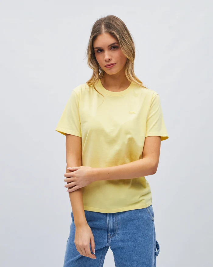 Jada Basic O Neck Lemon Mist