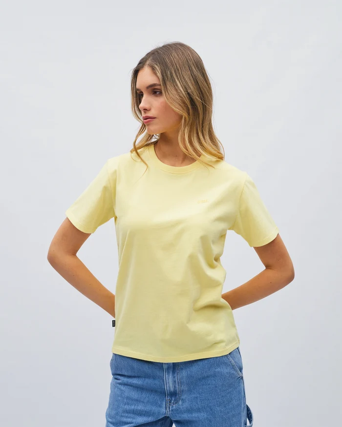 Jada Basic O Neck Lemon Mist