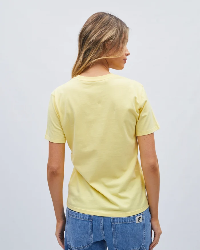 Jada Basic O Neck Lemon Mist