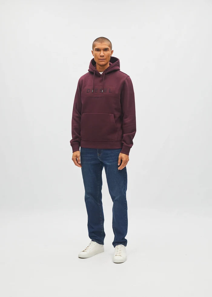 Jameson Hoodie Deep Burgundy