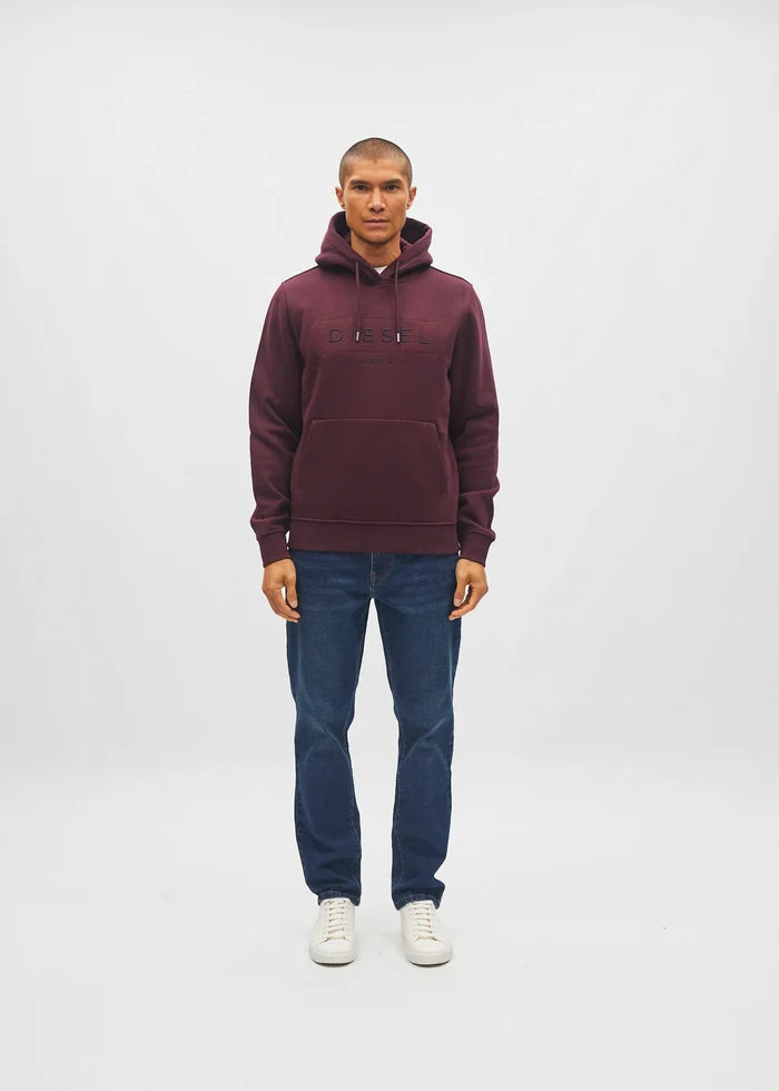 Jameson Hoodie Deep Burgundy