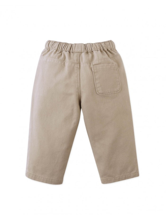 John Garterized Pants With Side Patch Pockets