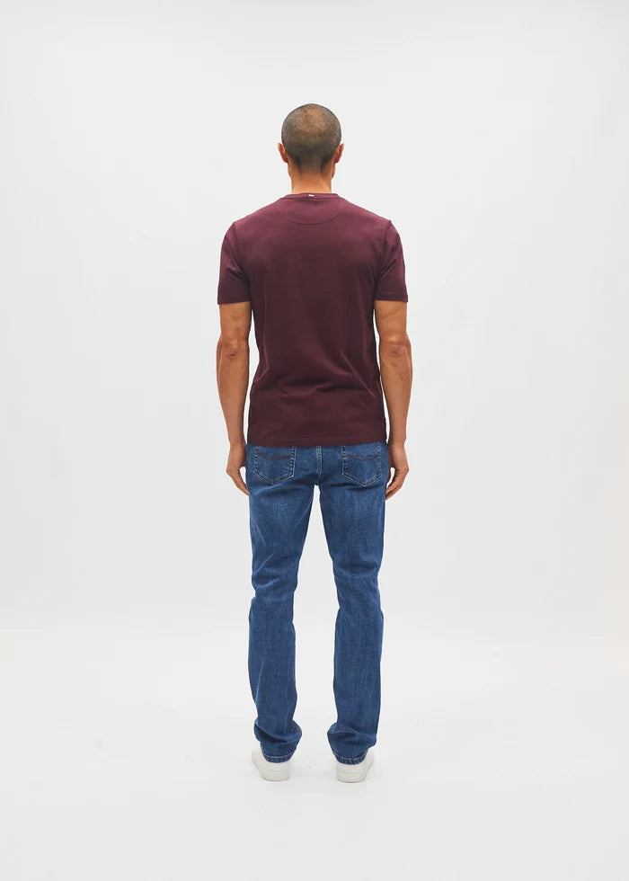 John Tee Deep Burgundy