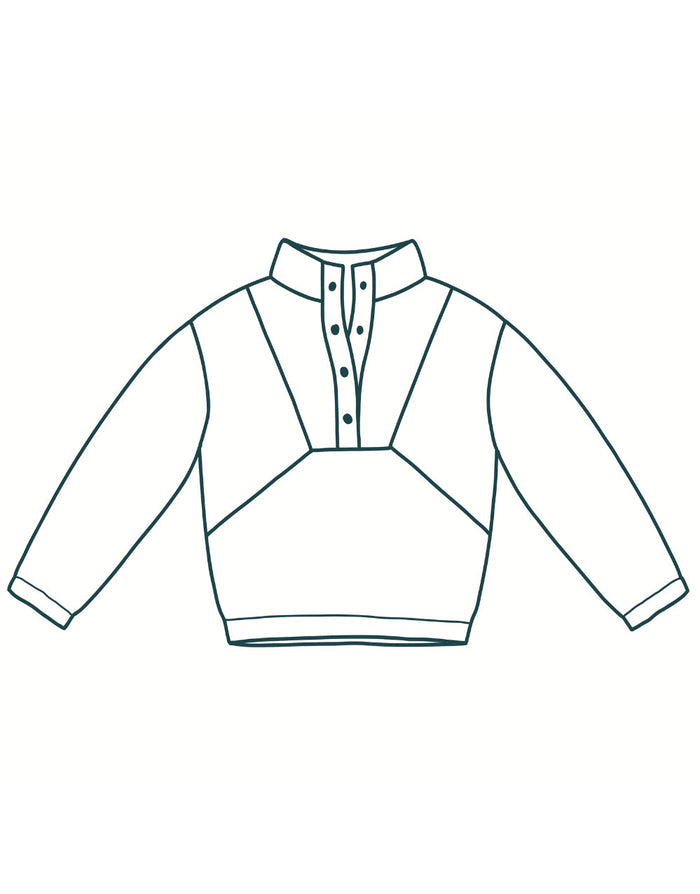Julia Sweater Sewing Pattern, Atelier Jupe