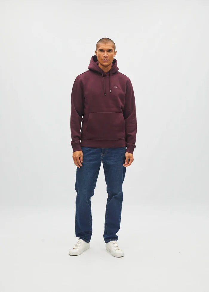 Julian Hoodie Deep Burgundy