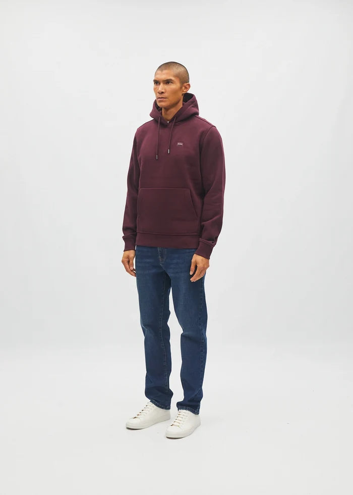 Julian Hoodie Deep Burgundy