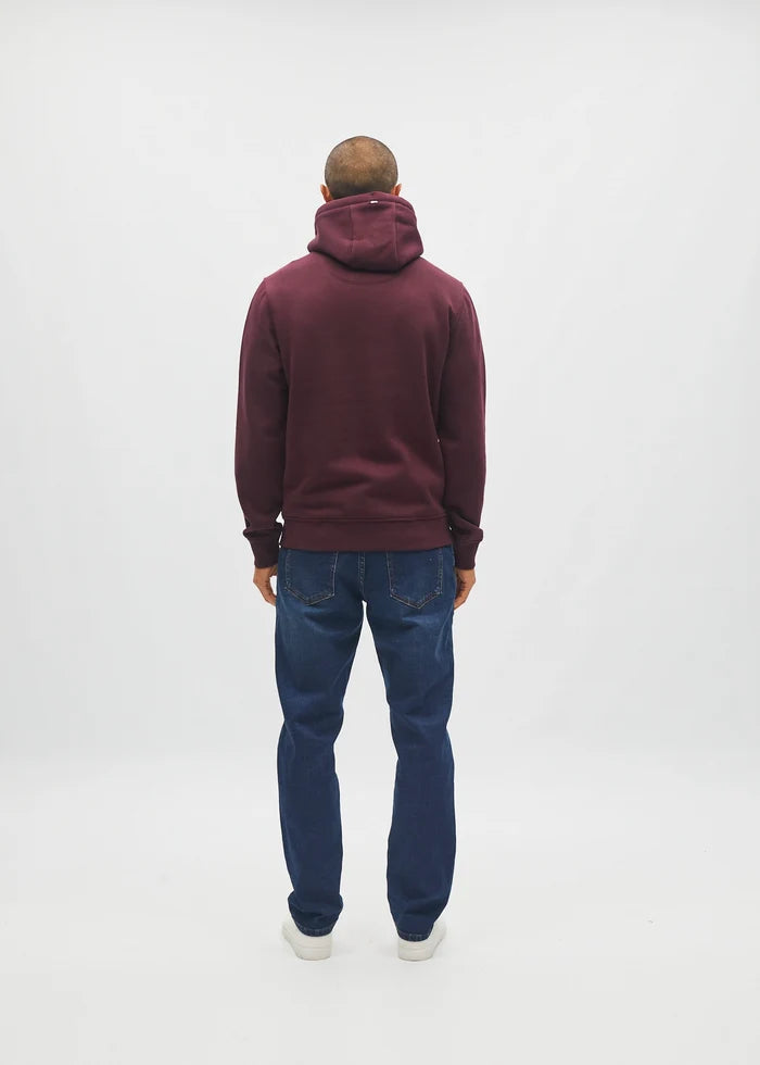 Julian Hoodie Deep Burgundy