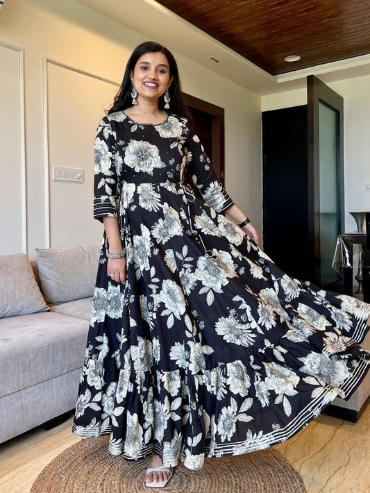 Kaynaat Long Tier Dress